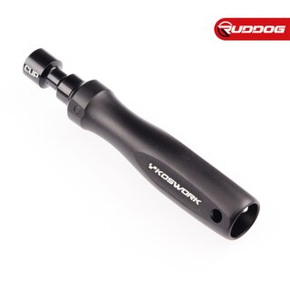 Koswork Hard Coated Aluminum Ballcup Wrench (1/10) (Alum Tri Handle)