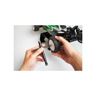 Koswork Glow Plug/Clutch Nut Cross Wrench (Nut 7, 8, 10mm & Hex 5mm)