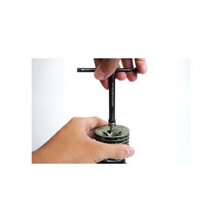 Koswork Glow Plug/Clutch Nut Cross Wrench (Nut 7, 8, 10mm & Hex 5mm)