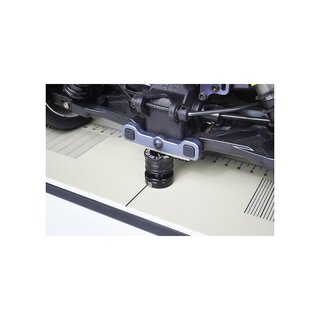 Koswork 15~30mm 1/8 Buggy & 1/10 Truck Adjustable Ride Height Gauge (w/2pcs KOS13368 Magnetic 5mm block)