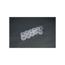 Koswork Clear Round Container (w/lid, ID 25mm, H12mm)...
