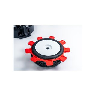 Koswork UFO White High Strength Silicone Tire Glue Bands (4pcs)