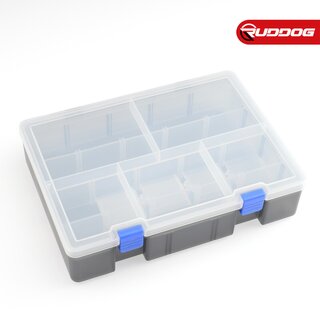 Koswork Two Layer Parts Case 245*175*56mm (w/tray & partition)