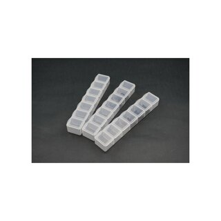 Koswork 7 Compartments Box 165x34x25mm (3 sets)