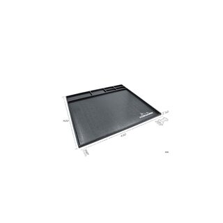 Koswork Assembly Tray / Cleanning Tray 450*400*10mm Black (1/10 M Size, 1/18, Min-Z & Mini 4WD)