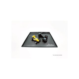 Koswork Assembly Tray / Cleanning Tray 450*400*10mm Black (1/10 M Size, 1/18, Min-Z & Mini 4WD)