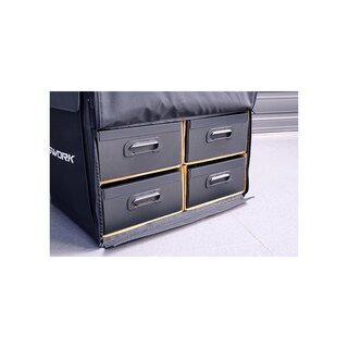 Koswork 1/8 & 1/10 Pit Bag V2 Cardboard Box Frame Version (Top Open design, w/KOS32120-510BK Lid)