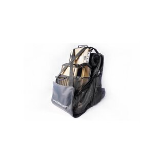 Koswork RC Car Expandable Backpack (1/8 Buggy, 1/10 Buggy, Truck, Touring & Crawler) Black