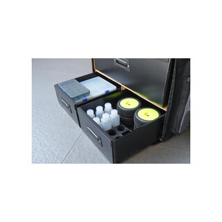 Koswork 1/8 Compact 3 Drawer Buggy/Onroad Car Bag (1/8, 1 Large & 2 Medium)