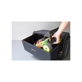 Koswork 1/8 Compact 3 Drawer Buggy/Onroad Car Bag (1/8, 1 Large & 2 Medium)
