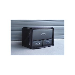 Koswork 1/8 Compact 3 Drawer PP Frame Buggy/Onroad Car Bag (1/8, 1 Large & 2 Medium)