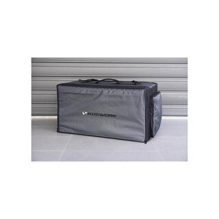 Koswork 1/8 GT Compact 3 Drawer PP Frame Car Bag (1/8 GT, 1 Large & 2 Medium)