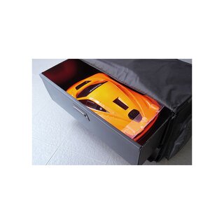 Koswork 1/8 GT Compact 3 Drawer PP Frame Car Bag (1/8 GT, 1 Large & 2 Medium)