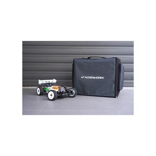 Koswork 1/8 Dual Drawer Buggy/Onroad Car Bag (1/8, 2 Large)