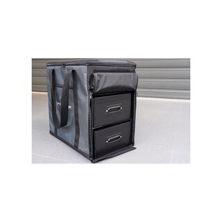 Koswork 1/10 Three Large Drawer Side Touring Car Carrying Bag (Top Open Design)