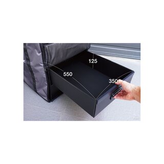 Koswork 1/8 One Large & Two Mid Drawer Side Buggy/Onroad Car Carrying Bag (Top Open Design)