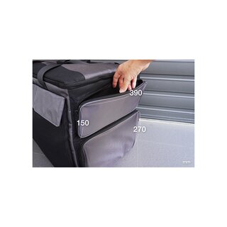 Koswork 1/8 One Large & Two Mid Drawer Side Buggy/Onroad Car Carrying Bag (Top Open Design)