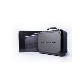 Koswork Mini Black V2 Aluminum Carry Case (w/Sanwa MT44/MT5 foam)