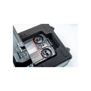 Koswork Mini Black V2 Aluminum Carry Case (w/Sanwa EXZES ZIII Z3 foam)