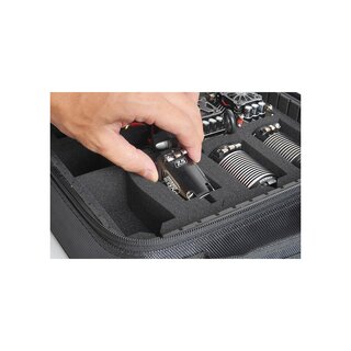 Koswork 260x230x95mm Hard Frame Motor/ESC/Servo/Receiver Bag (w/foam)