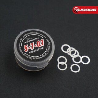 Koswork 5x7x0.1mm Clutch Bearing & 5mm Shaft Shims (8pcs)