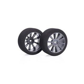 Matrix 1/10 Rear AIR Carbon 40 Shore RC Model Tires (30mm...