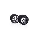 Matrix 1/12 Rear Carbon 32 Shore RC Model Tires (Magenta...