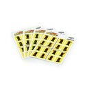 Matrix Off Road Hardness Decals set (US-SS-S-M-H)