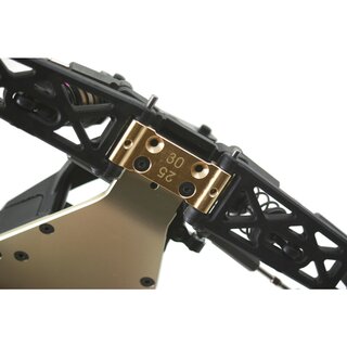Revolution Design RB7 / RB6 Front Suspension Block Brass 32g