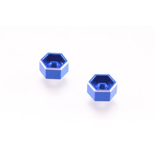 Revolution Design B6.2 | B6.1 | B6 Battery Thumb Nuts (blue/2pcs)