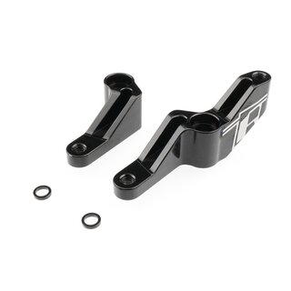 Revolution Design Pro2 | RB10 Aluminium Bellcrank Set Black (Fits Team Associated Pro2 | RB10)