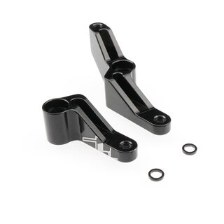Revolution Design Pro2 | RB10 Aluminium Bellcrank Set Black (Fits Team Associated Pro2 | RB10)