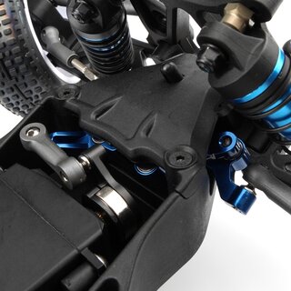 Revolution Design Pro2 | RB10 Aluminium Bellcrank Set Blue (Fits Team Associated Pro2 | RB10)