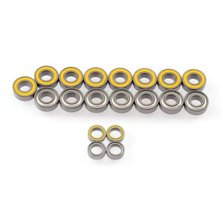Revolution Design Ultra Bearing Set compatible with Traxxas Slash 2wd | Rustler VXL 2wd | Stampede VXL 2wd (19pcs)