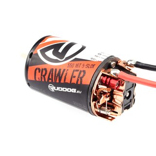RUDDOG Crawler 550 16T 5-Slot Brushed Motor