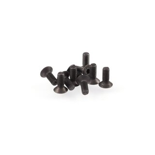 RUDDOG M3x8mm Flat Head Screws (10pcs)