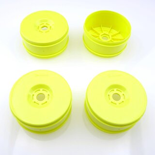 RUDDOG 1/8 Buggy Wheels (Yellow | 83mm | 4pcs)