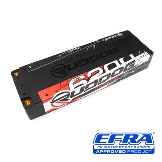 RUDDOG Racing ProStock 6200mAh 150C/75C 7.4V LCG Stick Pack LiPo Battery