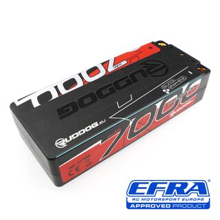 RUDDOG Racing 7000mAh 150C/75C 7.6V 113mm Mid Short Stick Pack LiPo-HV Battery