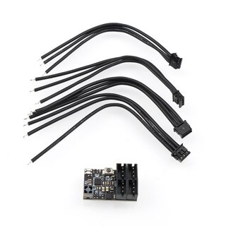 RUDDOG RR28-F4G 2.4GHz 4-Channel Receiver (Compatible with Futaba F-4G)