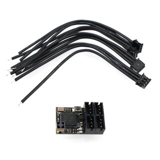 RUDDOG RR28-FS 2.4GHz 4-Channel Receiver (Compatible with Flysky AFHDS3)