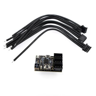 RUDDOG RR28G-F4G 2.4GHz 4-Channel Gyro Receiver (Compatible with Futaba F-4G)