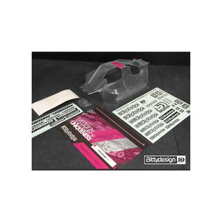 Bittydesign Vision Team Associated RC8B4 | RC8B3 Body Clear (precut)