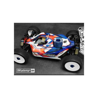Bittydesign Vision Team Associated RC8B4 | RC8B3 Body Clear (precut)