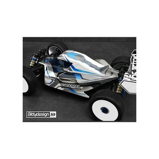 Bittydesign Vision Team Associated RC8B3.2e / RC8B3.1e Body Clear (precut)
