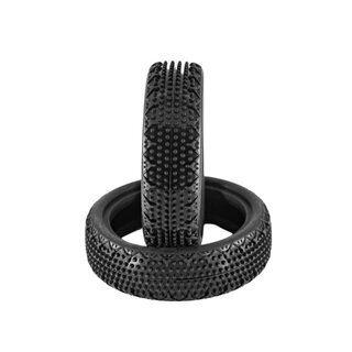 Carpet Reifen medium (2) EM-Reifen26 HOTRACE 1/10 Buggy 2WD vorn