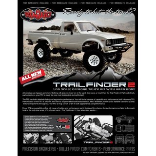 RC4WD ZK0049 Trail Finder 2 Truck Kit w/Mojave II Body Set