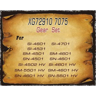 Xpert XG72910 Xpert rt Servo-Getriebe-Set mit Lager