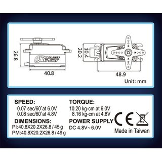 Xpert PI3431 Xpert rt Servo Low-Profile PI3431