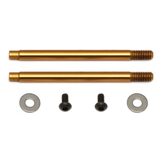 Team Associated 3x21 mm Shock Shafts (V2), TiN